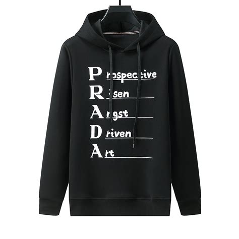 fake prada hoodie|Prada nylon hoodie.